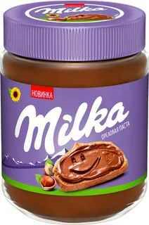 Паста ореховая MILKA с добавлением какао, 350 г
