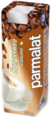 36306 Молочный коктейль Пармалат 1,9% 0,25л Капуччино