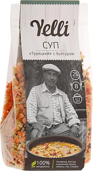 18111 Суп YELLI Турецкий с булгуром, 250 г