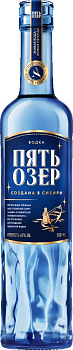 Водка Пять озер 0,5л 40%