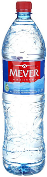 Вода минеральная Мевер 1,5л н/газ пэт