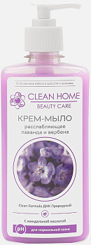 45495 Крем-мыло CLEAN HOME BEAUTY CARE Расслабляющее 0,35 л дозатор
