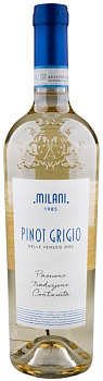 38613 Вино MILANI Пино Гриджио белое п сух 0,75 л