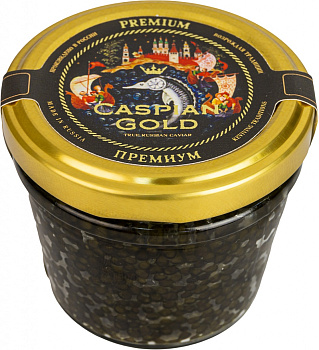 Икра осетровая  Золото Каспия Премиум 100г