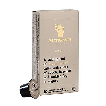 28737 Кофе в капсулах Hausbrandt Nespresso Intenso 10шт Карибиан