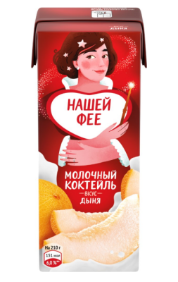 33458  Коктейль молочный ЧУДО Дыня, 3,2%, без змж, 200 г