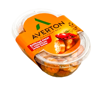 40016 Крутоны AVERTON багетные Варёные раки с укропом, 100 г