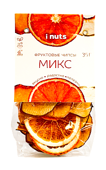 41415 Чипсы фруктовые I NUTS Микс, 35 г