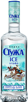 Водка Стужа Айс Альфа 0,5л 40%