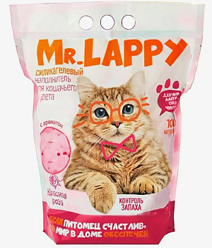 70738 Наполнитель силикагелевый Mr.LAPPY Красная роза 3,8 л