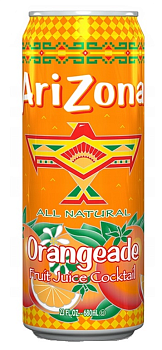 40907 Напиток ARIZONA Холодный чай апельсин, негаз, 650 мл