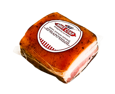 39234 Шпик копчено-вареный МИТ СТАР Ярмарочный острый, нарезка, 200 г