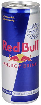 Напиток энергетический Red Bull  ж/б, 0,25 мл