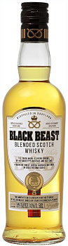 39051 Виски BLACK BEAST Шотландский купажированный 40%, 0,5 л