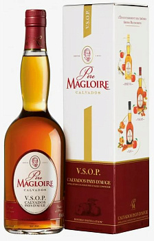 40904 Кальвадос PERE MAGLOIRE Pays D'Auge VSOP 40% пу, 0.7 л
