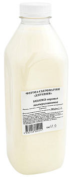 6434 Молоко Ферма-сыроварня Деревня 3,6-4% 1л Коровье пастеризованное