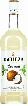 Сироп RICHEZA Кокос для кофе и коктейлей, 1 л