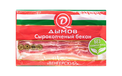 Бекон ск  Венгерский  Дымов нарезка ву 200г