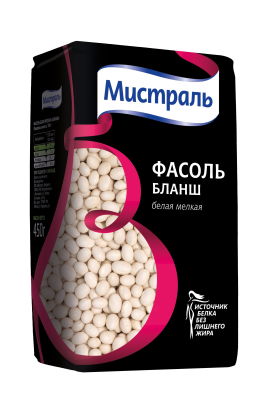 2497 Фасоль Мистраль Белая мелкая Бланш 450 г