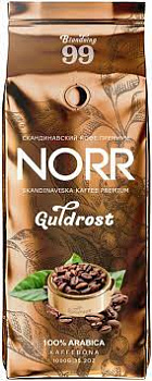 27924 Кофе Norr Guldrost №99 зерно 1000г Арабика