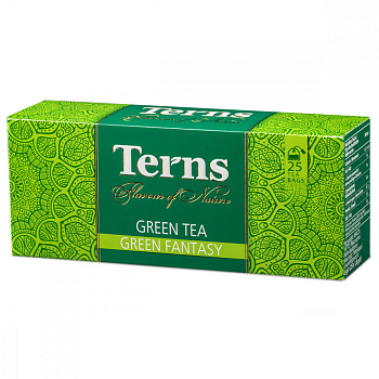 Чай зеленый TERNS Green Fantasy, 25 пак