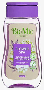 39991 Гель для душа BioMio с эфирным маслом лаванды, 250 мл