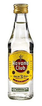 Ром HAVANA CLUB Anejo выдержанный 3 года 40%, 0.05 л