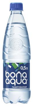 40733 Вода питьевая BONA AQUA газ 0,5 л