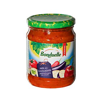 41489 Икра из баклажанов запеченных на гриле BONDUELLE , 530 г