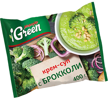 Крем-суп МОРОЗКО GREEN с брокколи, 400 г