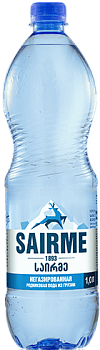 25564 Минеральная вода Саирме н газированная 1л пл б