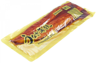 Угорь жаренный  в соусе 0,2 0,3 кг