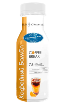 36377 Напиток молочный COFFEE BREAK Iced coffee Бамбл кофе 1,3%, без змж, 280 г