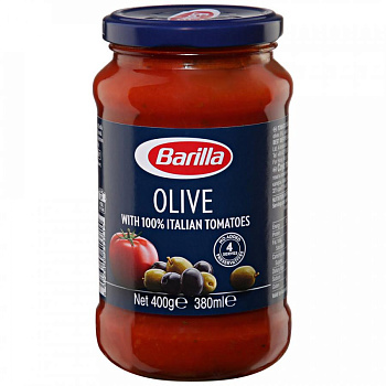 Соус томатный BARILLA Olive с оливками, 400г