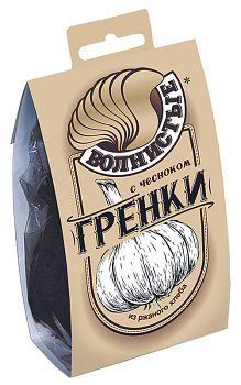 Гренки Волнистые с чесноком 75г