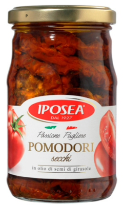 Томаты сушеные в IPOSEA в масле, 314 г