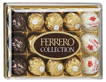 Набор конфет FERRERO ROCHER Collection Ассорти, 172,2г