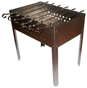 2369 Мангал BIO Премиум с 6 шампурами