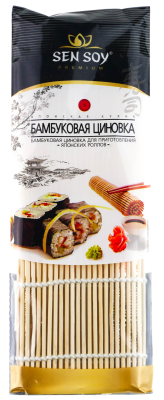 24525 СЭН СОЙ ПРЕМИУМ Бамбуковая циновка пакет 58,5г
