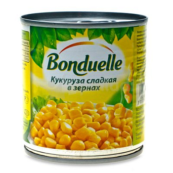 Кукуруза BONDUELLE Classique сладкая ж/б, 170 г