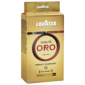 8175 Кофе молотый LAVAZZA Qualita ORO натуральный жареный, 250 г