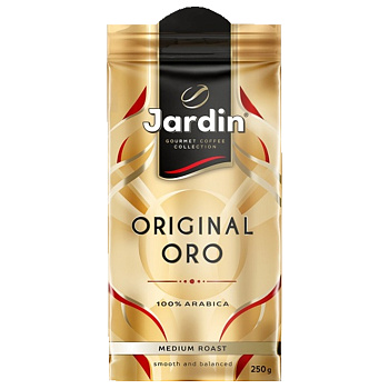 43128 Кофе молотый JARDIN Original Oro молотый  100% арабика жареный, 250 г