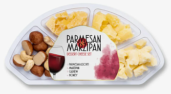 16324 Сырная тарелка PARMEZAN & MARZIPAN 32-40%, без змж,140 г