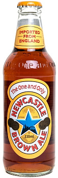38643 Пиво темное NEWCASTLE Brown ale фильтрованное пастеризованное, 4,7%, 0.33 л