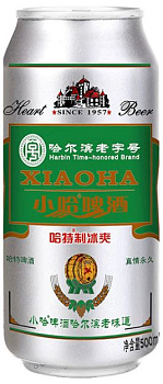 44651 Пиво светлое XIAOHA ICE пастеризованное фильтрованное 0,33л 3,3% ж б