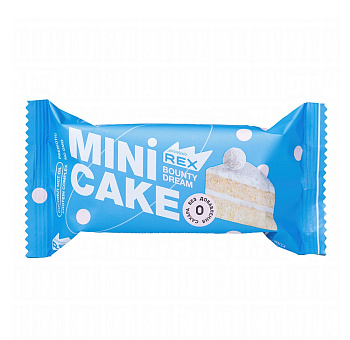 Пирожное протеиновое MINI CAKE Кокосовый тортик 40гр