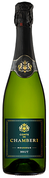 Игристое вино Комт де Шамбери Брют белое 0,75л 9%