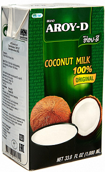 5384 Кокосовое молоко AROY-D 60% 0,5л Tetra Pak
