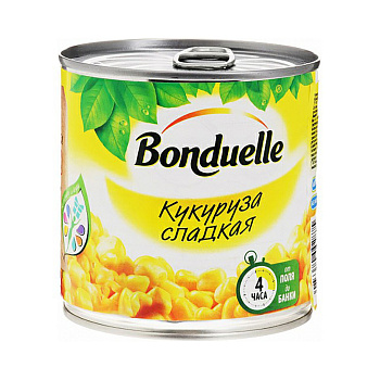 Кукуруза BONDUELLE Classiquе сладкая, 340 г