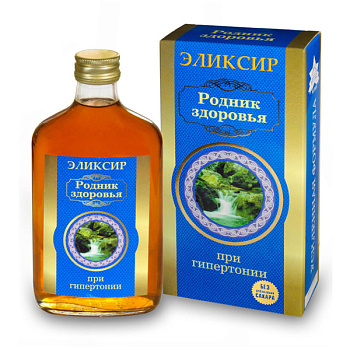 Элексир Родник здоровья при гипертонии 250г Алтай